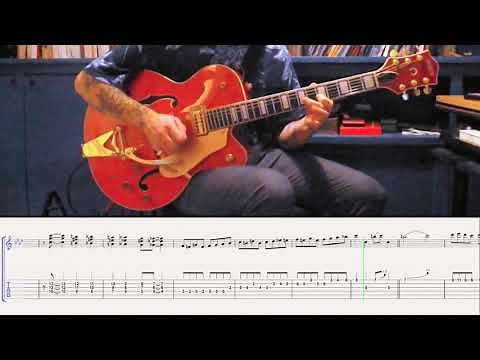 Brian Setzer - Caravan guitar Tab