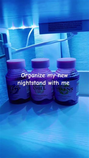 Set up my new nightstand with me!! #homedecor #organization #bedroom #setup