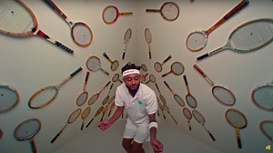 Aminé rules the (tennis) court in "Compensating" video with Young Thug: Watch