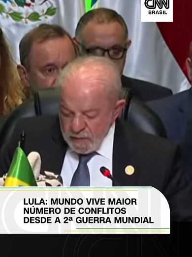 "ESTOU EXTREMAMENTE PREOCUPADO" O presidente Lula (PT) alertou neste s...