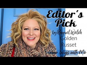 WIG REVIEW Editor’s Pick by Raquel Welch in the color Golden Russet
