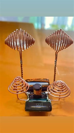 7.8K views · 173 reactions | This device is just a concept version 2, using a crystal-encased coil. It absorbs electromagnetic field interference in the air, inducing it into the core of the coil, which works across a capacitor. It can be used in residential buildings or as a grounding device for electroculture. #vibrationpositive #vibrationalhealing #fblifestyle #vibration #goodvibes #healingenergy | MineStone OnEarth | Facebook