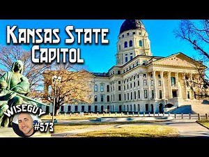 Climbing to the TOP of the Kansas State Capitol Building ||| Topeka, Kansas
