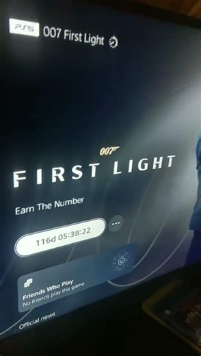 007 First Light James Bond Game on PS5