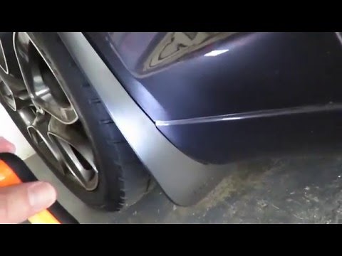 Fitting mudflaps to your Jaguar XF?