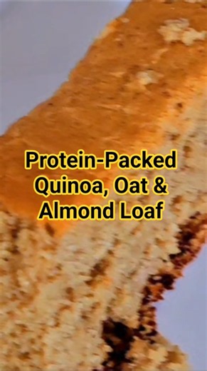 Protein-Packed Quinoa, Oat & Almond Loaf. #CookingWithEsthy
