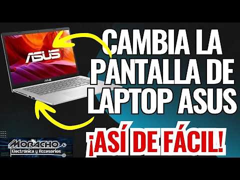 How to Properly Replace an ASUS X415J Laptop Screen. Quick and Easy