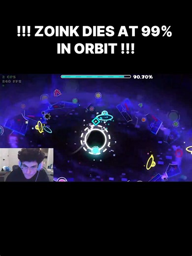 Zoink's Epic Geometry Dash Run on Orbit