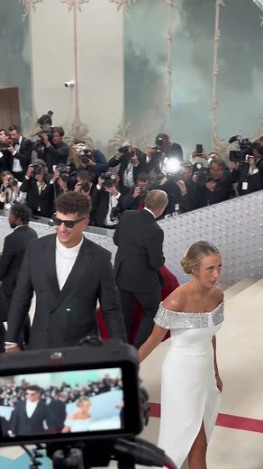NFL Couple Touch Down on Met Gala Red Carpet