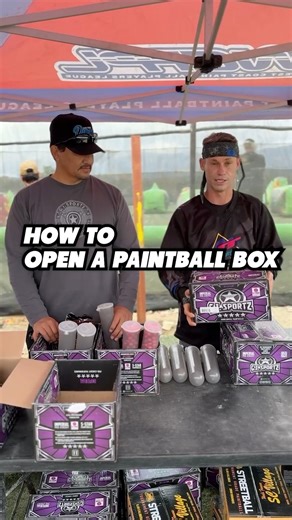 7.5K views · 136 reactions | Paintball 101: How to open a box of paint and bag of paint | G.I Sportz Europe | Facebook