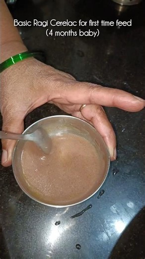 Ragi Cerelac for Babies #startingsolids #babies #babyfood #babyhealthguide#babyhealthandcare #shorts