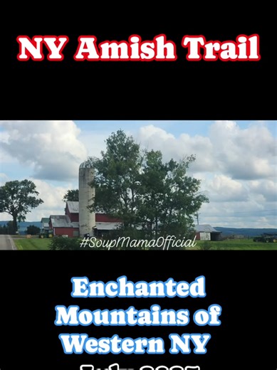 NY Amish Trail Enchanted Mountains of Western NY Cattaraugus County July 2025 Leon, Conewango, Randolph, & Steamburg Absolutely gorgeous drive through Amish country and ending at the Hide-A-Way Restaurant with a beautiful sunset.