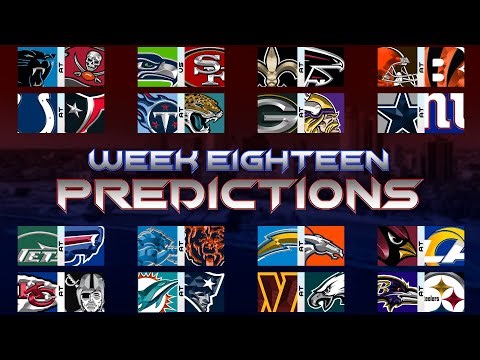 NFL Week 18 Predictions