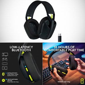 Don't Pay $80, Get a Logitech G435 Lightspeed Wireless Bluetooth Gaming Headset for $29.99