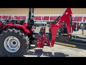 Mahindra 5145 with backhoe