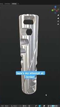 My Attempt at Jordan Cain’s Modelling Challenge | #blender3d #blendermodeling