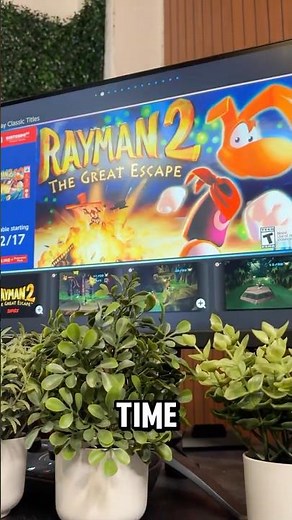 Rayman 2 Coming to Nintendo Switch Online This Holiday!