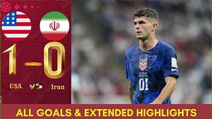 Iran vs USA 0-1 Highlights & All Goals - FIFA World Cup 2022