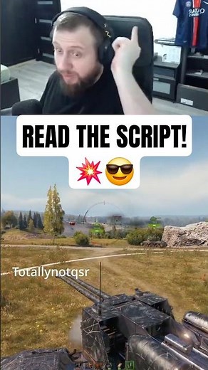 🎲 POV: You Read The Script Before Battle #wot