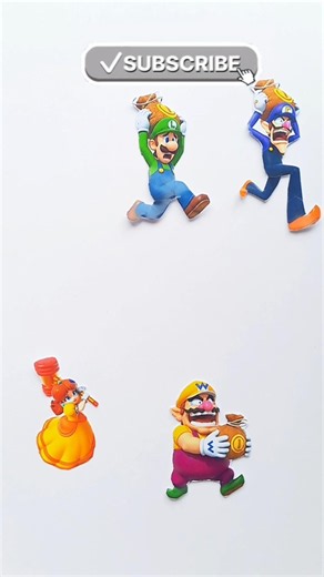 "The Super Mario Galaxy" Princessa Daisi and Luigi Wario Waluigi 🤣🤣🤣 #supermario #luigi #waluigi