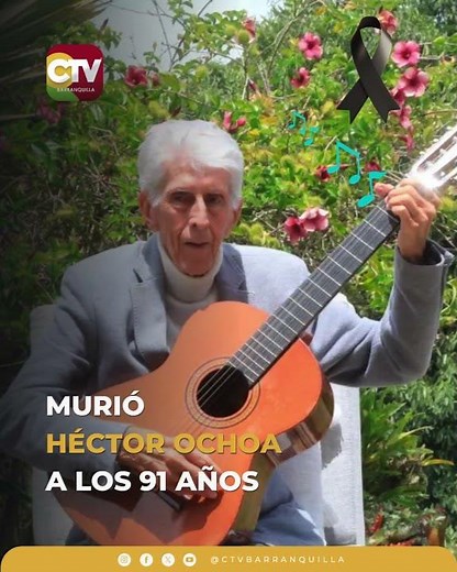 Murió Héctor Ochoa, autor de "El Camino de la Vida", a los 91 años