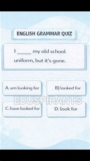 let's master english tenses part 35