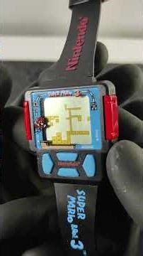 ⌚Relógio Super Mário Bros 1990 Vintage - Game Watch #nintendo #supermario #colecionador