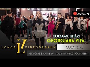 Georgiana Vita ❌ Formatia Timisul - Colaj Ascultari LIVE 🎤 Petrecere 8 martie 2024 💃
