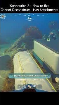 Subnautica 2 - How to fix the Cannot Deconstruct Has Attachments bug