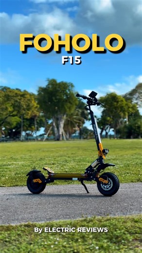 ELECTRIC REVIEWS | Clean look, smart design and every detail built for performance. The FOHOLO F15 by TOPRIDING, from the frame to the motor, the deck, the... | Instagram