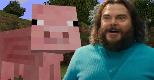 Minecraft's Jack Black was initially going to play a talking pig