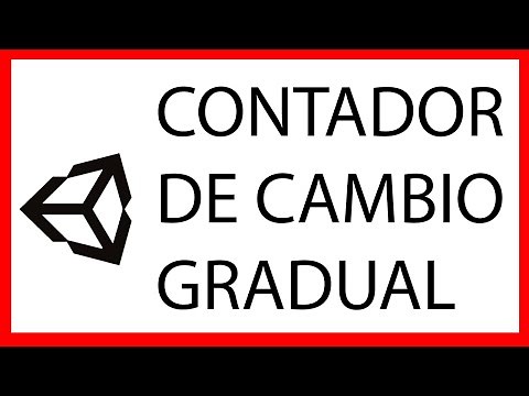 { Cómo hacer un contador en Unity que se incremente gradualmente } - Paquete Unity 📎