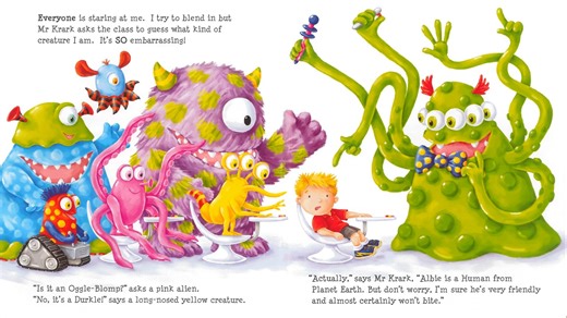 Albie Adventures! - 002 - Welcome To Alien School (Caryl Hart and Ed Eaves) - Al