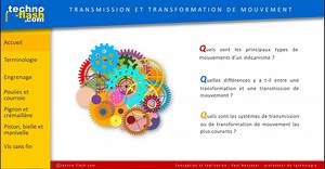 Les différents mouvements d'un objet