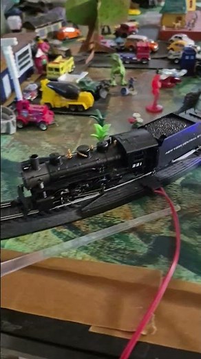 you better watch out #christmas #modelrailway #modelrailroad #modeltrain #christmastrain