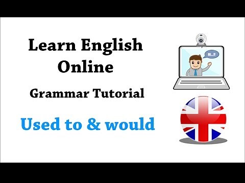 English grammar tutorial: Used to and would.