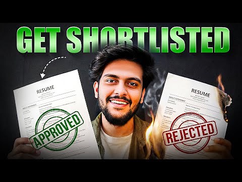 🔥[FREE] Resume Master Class in 10 min | ATS-Friendly Resume Format | DOs & DON'Ts in Your Resume