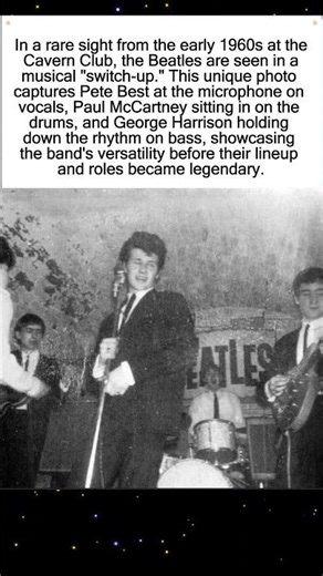 The Beatles’ Rare Instrument Swap (Early 60s)