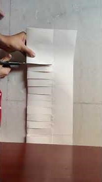 How to make an easy chef hat at home.#diy