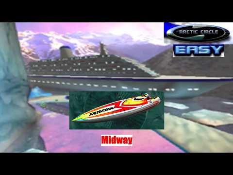 Midway Arcade Treasures 3 - (PS2) - Hydro Thunder Arctic Circle (Midway)