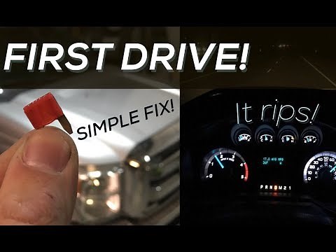 I FIXED IT! 2011 Ford F350 6.7 Powerstroke engine replacement FIRST DRIVE!
