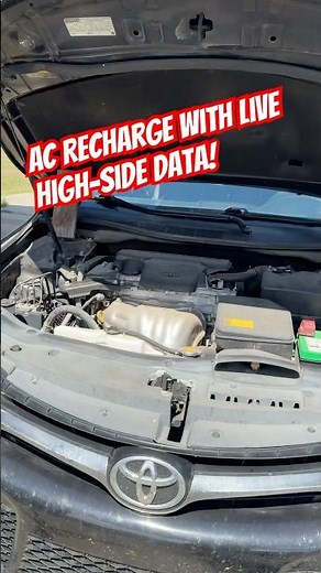 Quick AC Re-Charge Using Scan Tool #shorts #axleoffroad #diymechanic