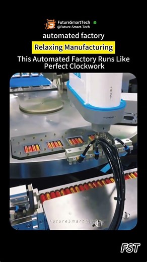 This Automated Factory Runs Like Perfect Clockwork | Relaxing Manufacturing