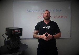 American Rotary Phase Converter AR5 5 HP 1 to 3 Three PH | Can Start up to a 2.5Hp / 7 Amp 208-240v Light Load