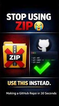 Making a GitHub Repo in 30 Seconds | Stop Sending ZIP Files...