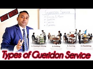 Types of Gueridon Service | F&B Service | Hospitality Desk | Manas Bera#service #restaurant #hotel