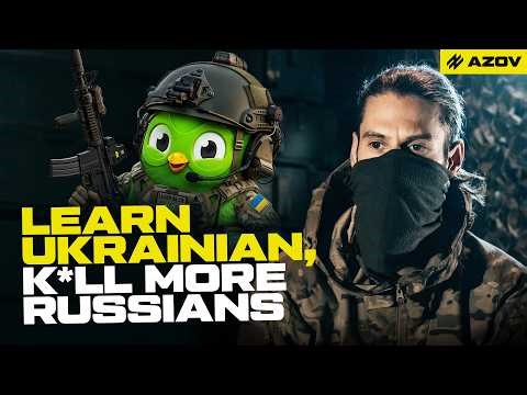 Azov fighter from UK learns Ukrainian to fight Russian occupiers better