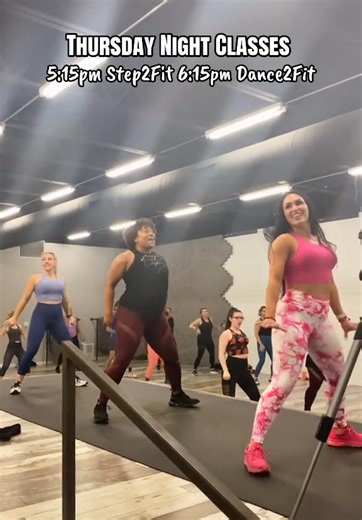 🚨 THROWBACK THURSDAY TONIGHT!!! 🚨 Y’ALL… tonight’s classes are about to be a WHOLE VIBE 🔥💃 We are going ALL THROWBACKS tonight — the songs you KNOW, the dances you LOVE, and the routines that bring the FUN every single time! Expect sassy energy, big smiles, and some HIGH-CARDIO favorites that will leave you sweaty and feeling AMAZING 😍 If you’ve been needing a fun night out, a great workout, and the BEST energy… THIS IS YOUR SIGN TO COME DANCE WITH US! ✨ TONIGHT’S CLASSES 5:15 PM — Step2Fit