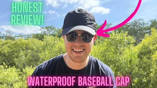 Watch Waterproof Baseball Cap Review on Amazon Live
