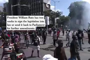 Nairobi Police Use Live Rounds, Tear Gas and Water Cannons on Protesters